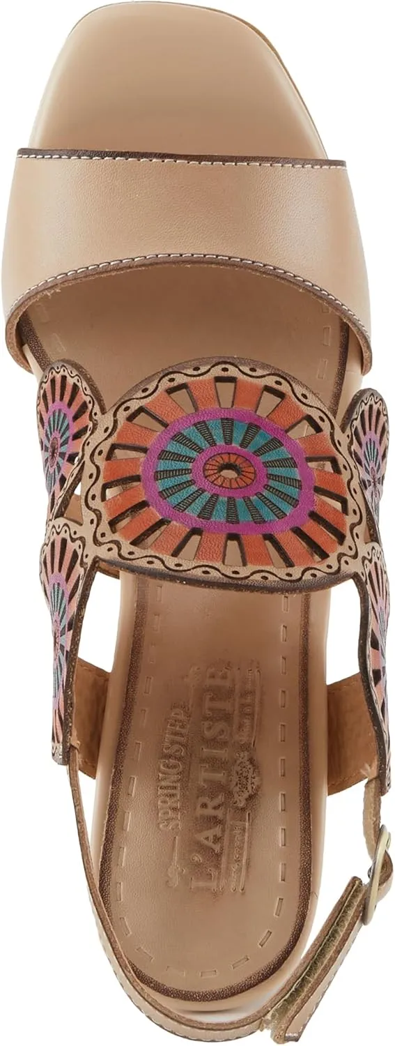 Spring Step L'Artiste Women's Pinwheel Sandal