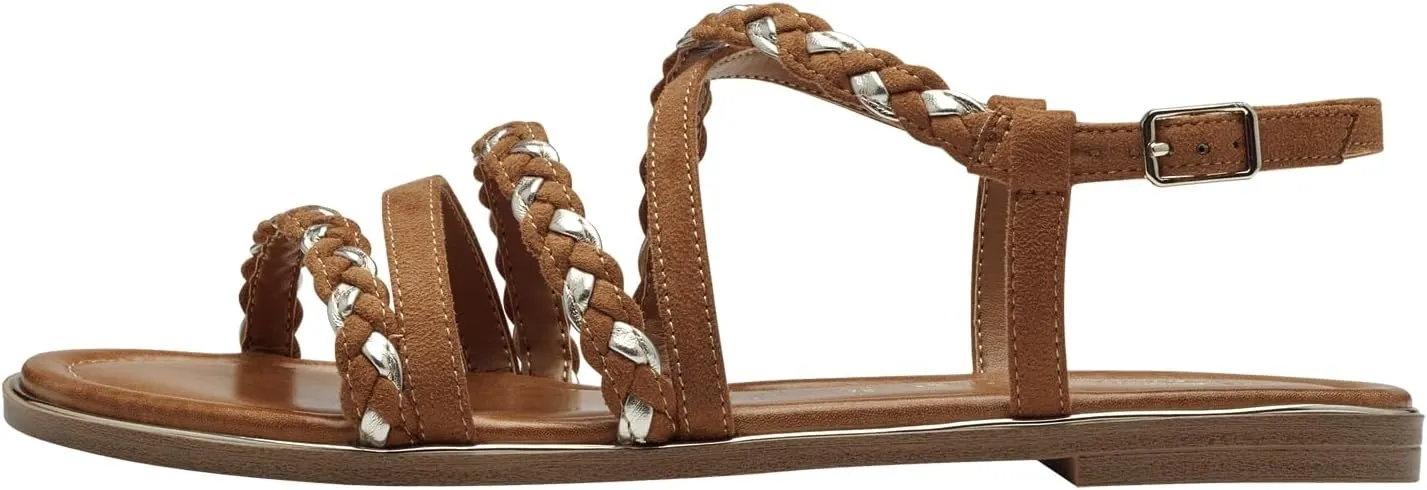 Tamaris Women's Ankle-Strap Flat Sandal