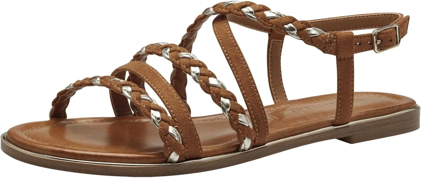 Tamaris Women's Ankle-Strap Flat Sandal