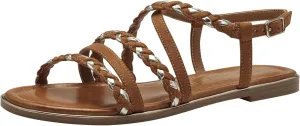 Tamaris Women's Ankle-Strap Flat Sandal
