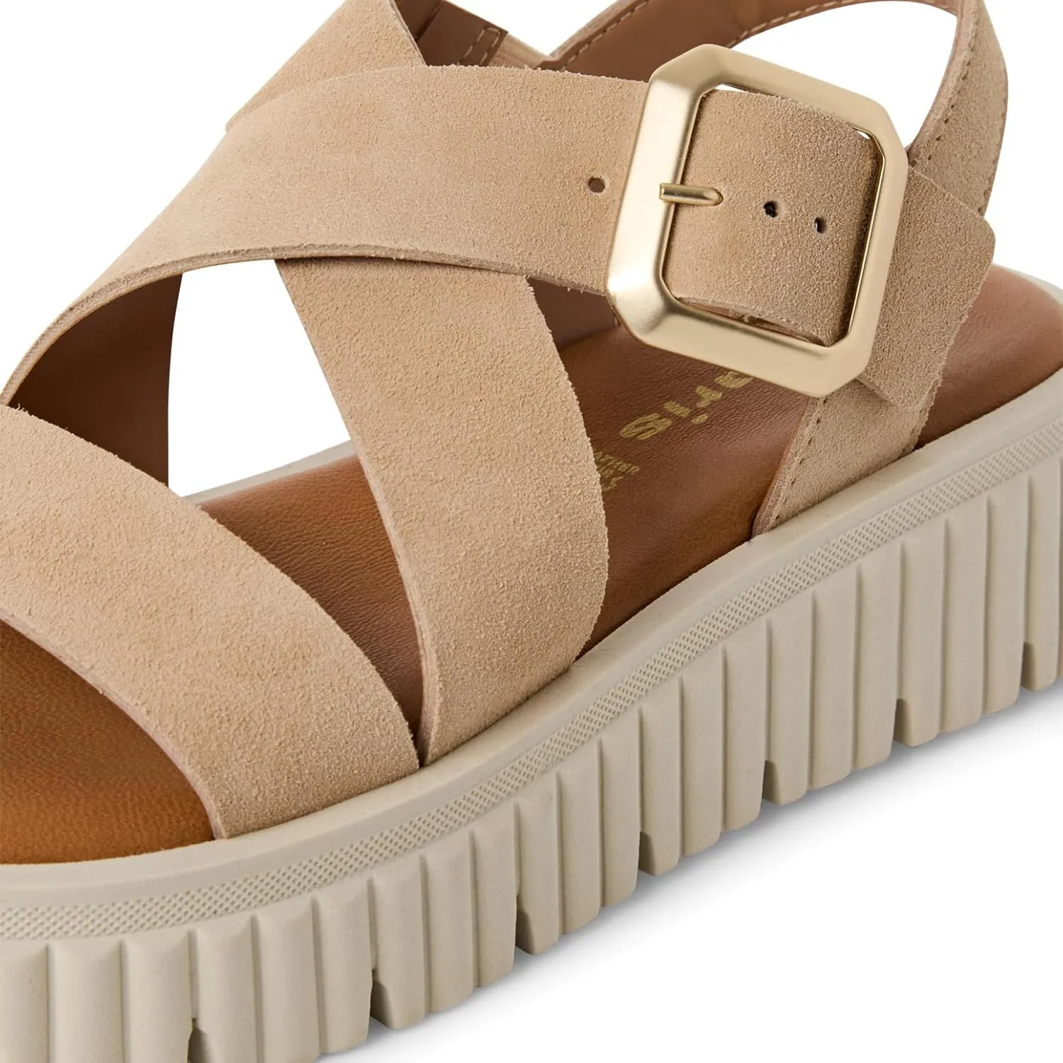 Tamaris Women's Wedge/Flat Sand Sandal