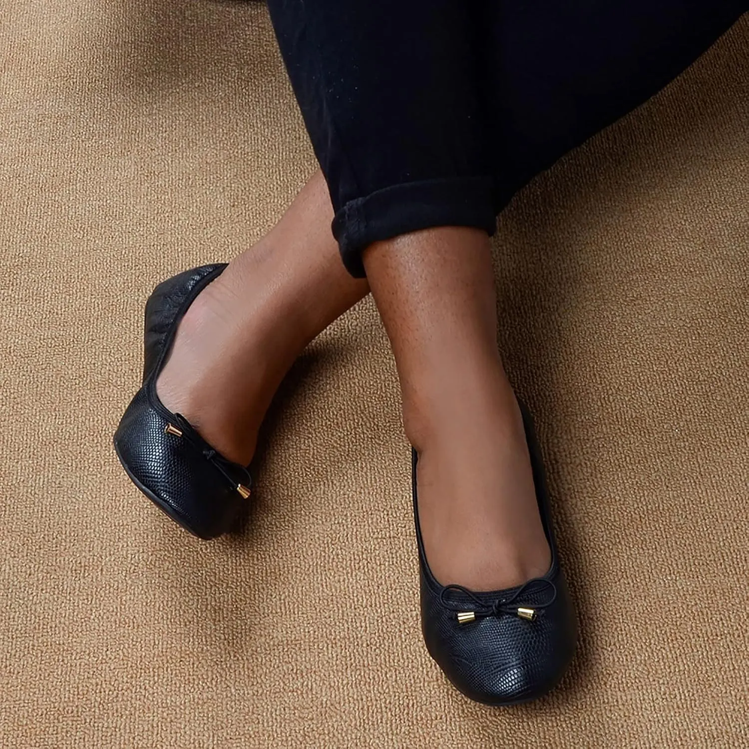 Women's Short Heels Shoes Ladies Flat Pointed Women's Causal Work Shoes Singles Lazy Shoes Women's Pumps Round Closed Toe Heels